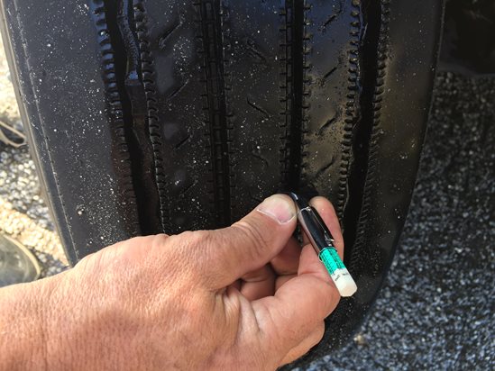 Measuring Tire Tread Depth