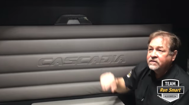 Converting Your Drivers Lounge to a Bed - New Freightliner Cascadia 