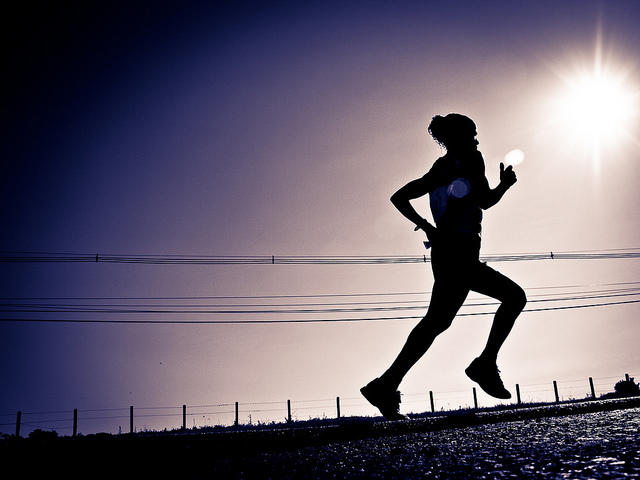 Exercising on the road