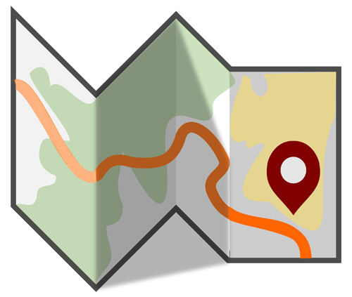 Folded Map