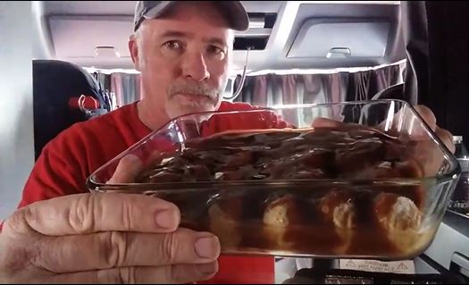 How to make BBQ Meatballs in the Truck