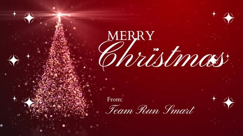 Merry Christmas from Team Run Smart!